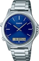 Японские наручные мужские часы Casio MTP-VC01D-2E. Коллекция Ana-Digi  фото, kupilegko.ru