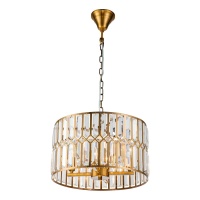 Подвесная люстра iLamp Triumph 6122-420 Brass  фото, kupilegko.ru
