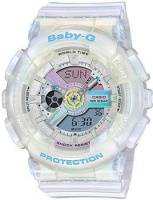 Японские наручные женские часы Casio BA-110PL-7A2ER. Коллекция Baby-G  фото, kupilegko.ru