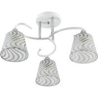 Потолочная люстра Reluce 01391-0.3-03 WH+CR  фото, kupilegko.ru