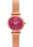 fashion наручные женские часы Fossil ES5011. Коллекция Carlie Mini  фото, kupilegko.ru