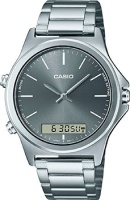 Японские наручные мужские часы Casio MTP-VC01D-8E. Коллекция Ana-Digi  фото, kupilegko.ru