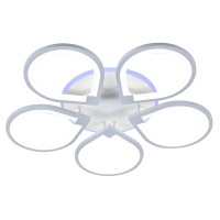 Потолочная светодиодная люстра Profit Light 8000/5 WHT  фото, kupilegko.ru