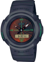 Японские наручные мужские часы Casio AW-500MNT-1A. Коллекция G-Shock  фото, kupilegko.ru