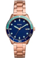 fashion наручные женские часы Fossil BQ3599. Коллекция Dayle  фото, kupilegko.ru