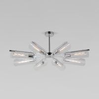 Потолочная люстра Eurosvet Trompeta 70144/8 хром  фото, kupilegko.ru