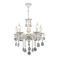 Подвесная люстра IMEX KL.3584-5-P WH  фото, kupilegko.ru