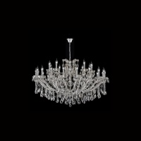 Подвесная люстра Crystal Lux Hollywood SP20+10 Chrome  фото, kupilegko.ru
