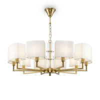 Подвесная люстра Maytoni Metropolitan H015PL-10G  фото, kupilegko.ru