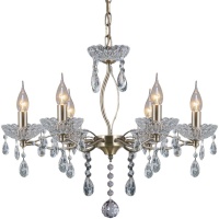 Подвесная люстра Illumico IL0265-6PSQ-39 AB  фото, kupilegko.ru