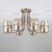 Потолочная люстра Eurosvet 60085/8 античная бронза  фото, kupilegko.ru