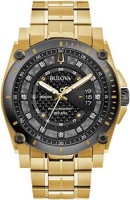Японские наручные мужские часы Bulova 98D156. Коллекция Precisionist  фото, kupilegko.ru