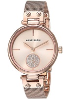 fashion наручные женские часы Anne Klein 3000RGRG. Коллекция Crystal  фото, kupilegko.ru