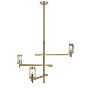 Flynn S Brass Люстра Lauren Ralph Lauren  фото, kupilegko.ru