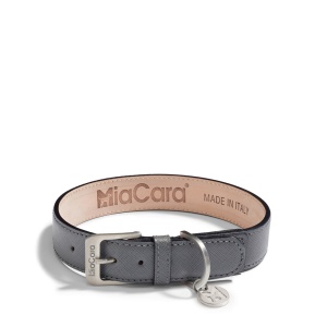 Torino Slate Ошейник для собак M MiaCara  фото, kupilegko.ru