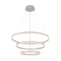 Подвесная светодиодная люстра Profit Light 6035/3 WHT  фото, kupilegko.ru