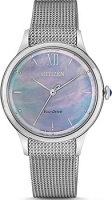 Японские наручные женские часы Citizen EM0810-84N. Коллекция Elegance  фото, kupilegko.ru