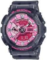 Японские наручные мужские часы Casio GMA-S110NP-8A. Коллекция G-Shock  фото, kupilegko.ru