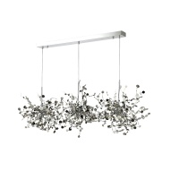 Подвесная люстра Crystal Lux GARDEN SP3х3 L1200 CHROME  фото, kupilegko.ru