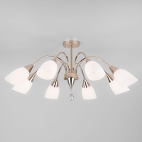 Потолочная люстра Eurosvet 30149/8 золото  фото, kupilegko.ru