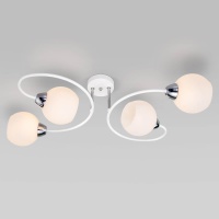 Потолочная люстра Eurosvet Tulia 30136/4 белый  фото, kupilegko.ru