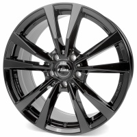 Литые колесные диски Rial M12 Black 9x19 5x112 ET20 D66.5 Чёрный глянцевый (M12-90920M12-6)  фото, kupilegko.ru