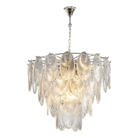 Подвесная люстра iLamp Gramercy P2548-12 NIC  фото, kupilegko.ru