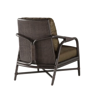 Knot Lounge Buck Sahara / Dark Tobacco Кресло Baker  фото, kupilegko.ru