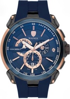 Швейцарские наручные мужские часы Wainer WA.16910C. Коллекция Zion  фото, kupilegko.ru