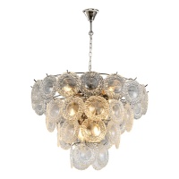 Подвесная люстра iLamp Rockfeller P2549-12 NIC  фото, kupilegko.ru