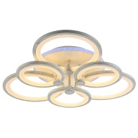 Потолочная светодиодная люстра Profit Light 8077/3+3 PGD  фото, kupilegko.ru