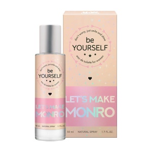 Женская туалетная вода, парфюм YOU & WORLD Be Yourself Let's make Monro Ваниль 141400477 LT  фото, kupilegko.ru