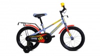 Велосипед METEOR 12  2019-2020, серо-голубой/желтый, RBKW0LNE1019 Forward  фото, kupilegko.ru