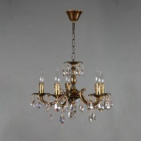 Подвесная люстра Ambiente Benisa 2226/5 PB Tear Drop  фото, kupilegko.ru