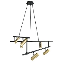 Подвесная люстра Maytoni Technical Rami MOD128PL-12GB  фото, kupilegko.ru