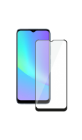 Защитное стекло Deppa для realme C25 2.5D Full Glue (черная рамка)  фото, kupilegko.ru