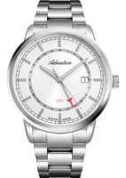 Швейцарские наручные мужские часы Adriatica 8307.5113Q. Коллекция Premiere  фото, kupilegko.ru