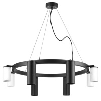 Подвесная люстра Lightstar Rullo (571018+214436-4+214487-4) LR018874364  фото, kupilegko.ru