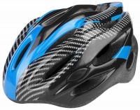 Шлем защитный MV-26 (out-mold) черно-синий-карбон (600052) Stels  фото, kupilegko.ru