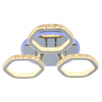 Потолочная светодиодная люстра Profit Light 8046/3 CHR  фото, kupilegko.ru