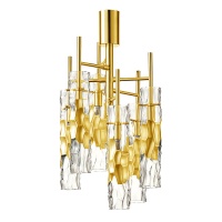 Подвесная люстра Crystal Lux Primavera PL6 Gold  фото, kupilegko.ru