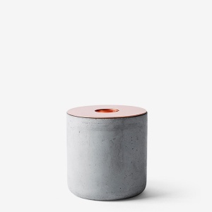 Chunk Concrete Подсвечник Menu  фото, kupilegko.ru