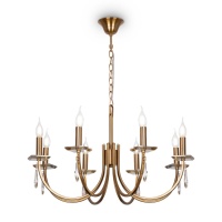 Подвесная люстра Freya Forte FR1006PL-08G  фото, kupilegko.ru