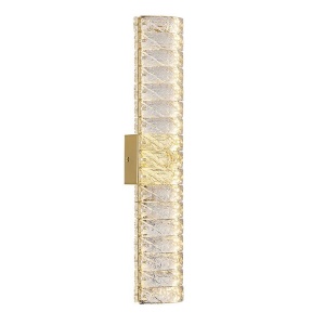 Бра, светодиодный светильник настенный накладной Newport 8291/A gold  фото, kupilegko.ru