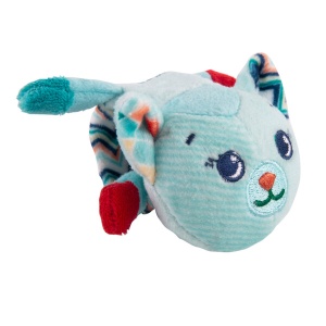 Крепитель погремушка для новорожденного Котик Дарси 894 GU  фото, kupilegko.ru