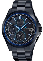 Японские наручные мужские часы Casio OCW-T2600B-1AJF. Коллекция Oceanus  фото, kupilegko.ru