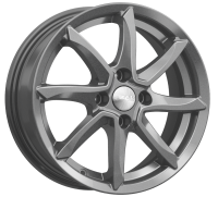 Литые колесные диски SKAD (СКАД) Осака 6x15 4x100 ET46 D54.1 Серый тёмный матовый (3270427)  фото, kupilegko.ru