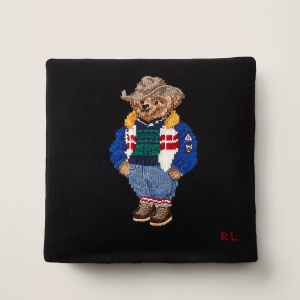 Ski Polo Bear Подушка Ralph Lauren Home  фото, kupilegko.ru