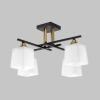 Потолочная люстра IMEX MD.5985-4-S-BK+COP  фото, kupilegko.ru