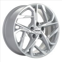 Литые колесные диски Carwel Цаган 1716 (Camry) 7x17 5x114.3 ET45 D60.1 Серебристый с полированной лицевой частью (098678)  фото, kupilegko.ru
